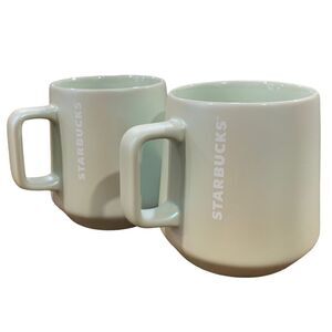 Starbucks 2021 Shimmer Mint
Green 12 Oz. Pearlescent Mug Set of 2